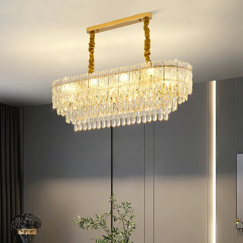 AM0017 · Modern Crystal Chandelier for Dining Rooms · 7 Configurations — AM0017, view 5