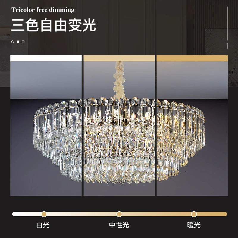 AM0029 · Nordic Crystal Chandelier for Living Spaces · 6 Configurations — AM0029, view 5