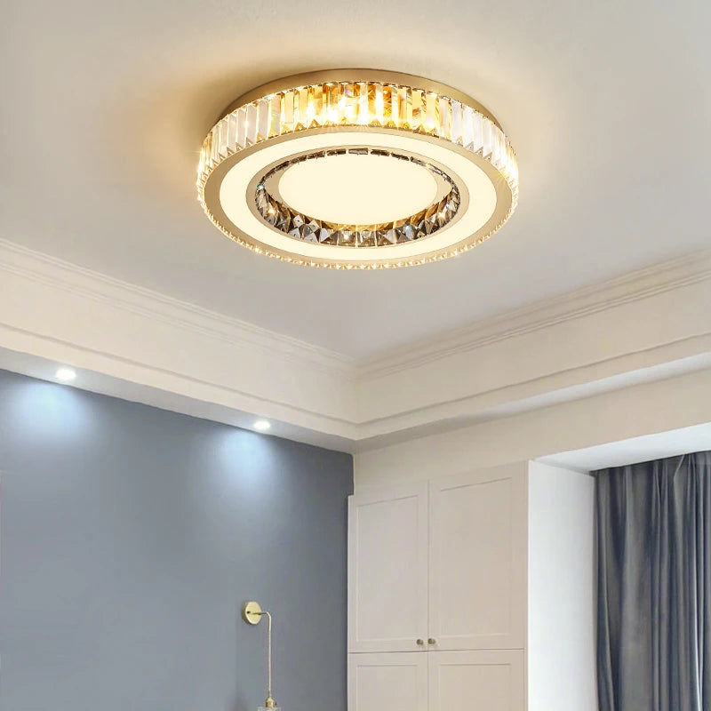 AM0090 · French Flush Mount Trapezoid Ceiling Light for Bedrooms · 4 Configurations — AM0090, view 5