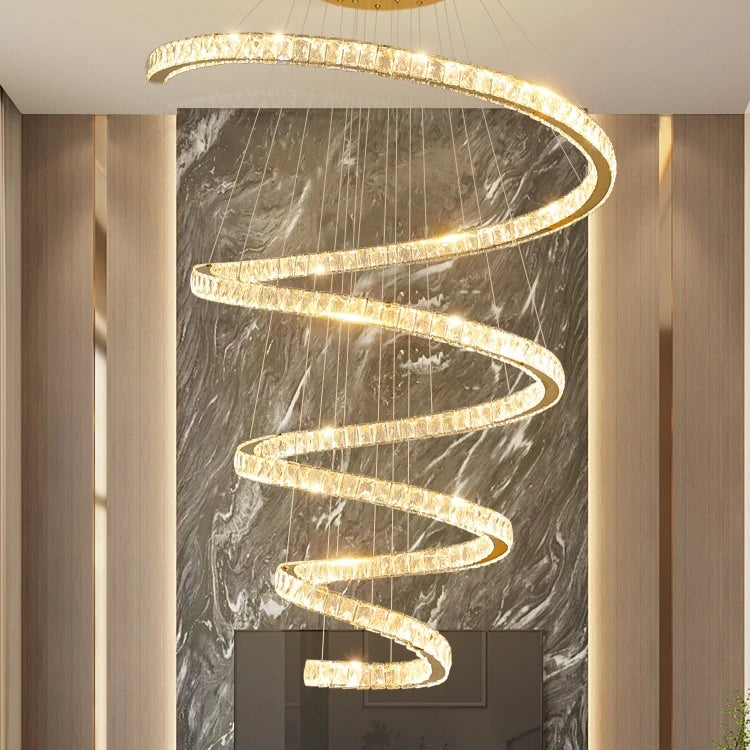 AM0104 · Modern Minimalist Crystal Chandelier for Living Spaces · 6 Configurations — AM0104, view 5