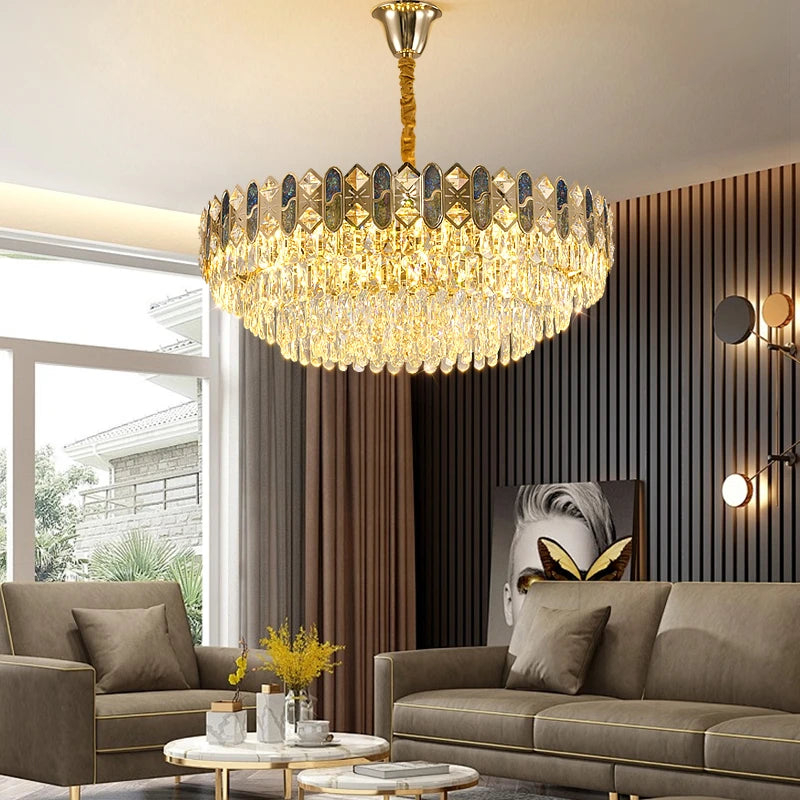 AM0009 · American Crystal Chandelier for Dining Rooms · 7 Configurations — AM0009, view 5