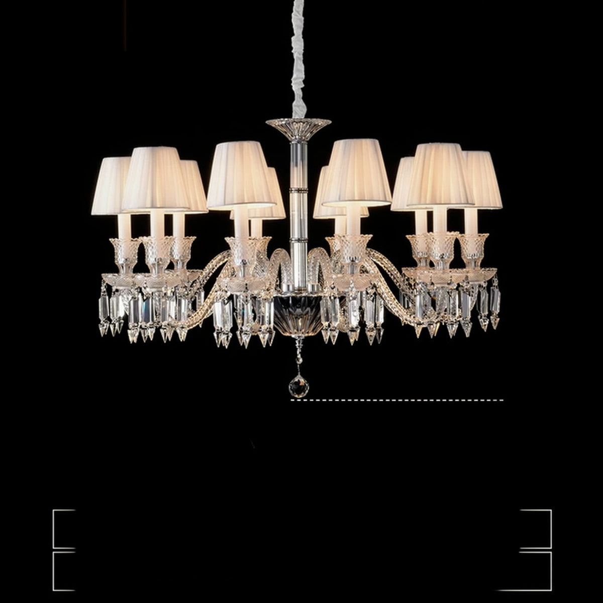 AM0843 — French Grand Hall Crystal Chandelier for Living Rooms