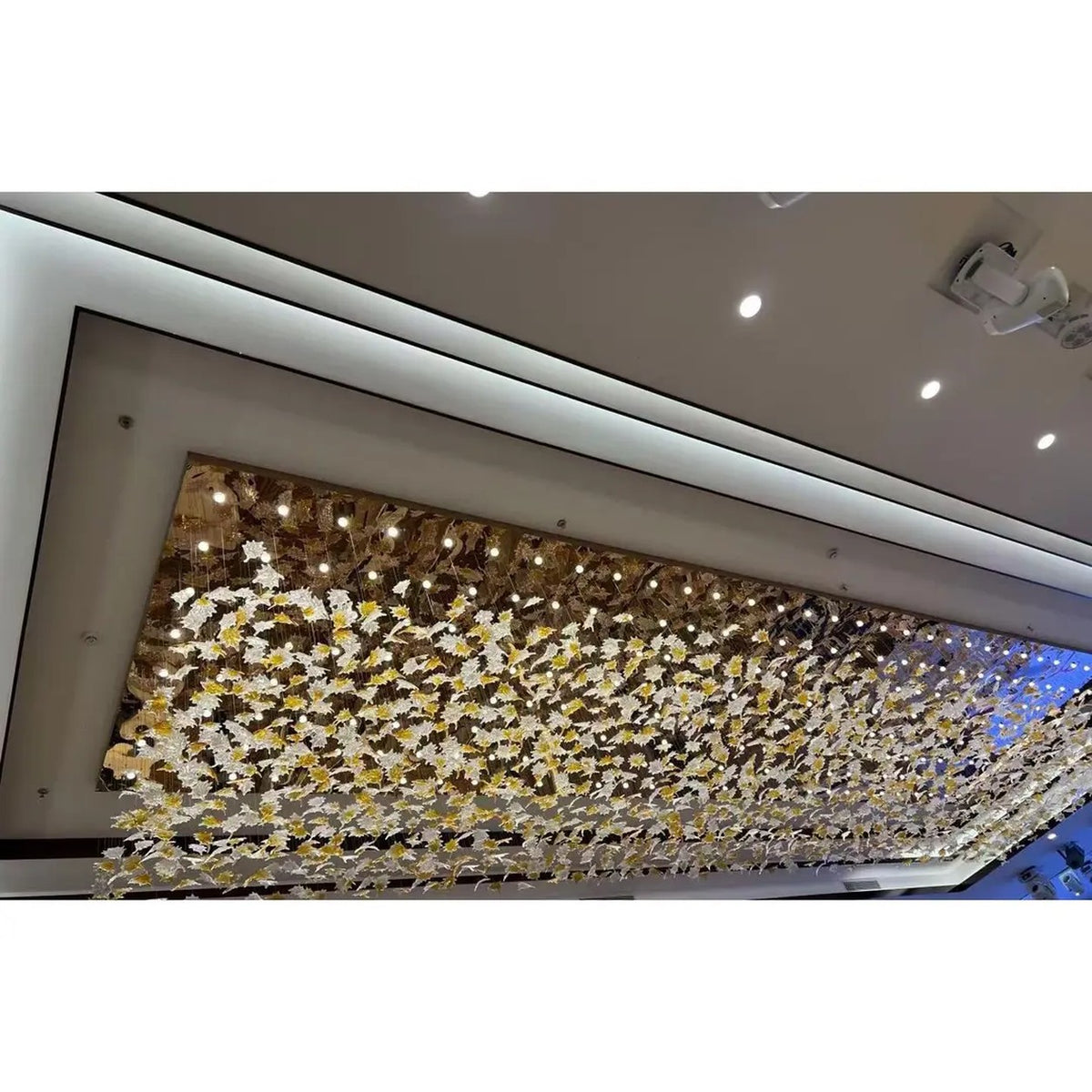 AM0585 — Glass Chandelier for Hotel Lobbies