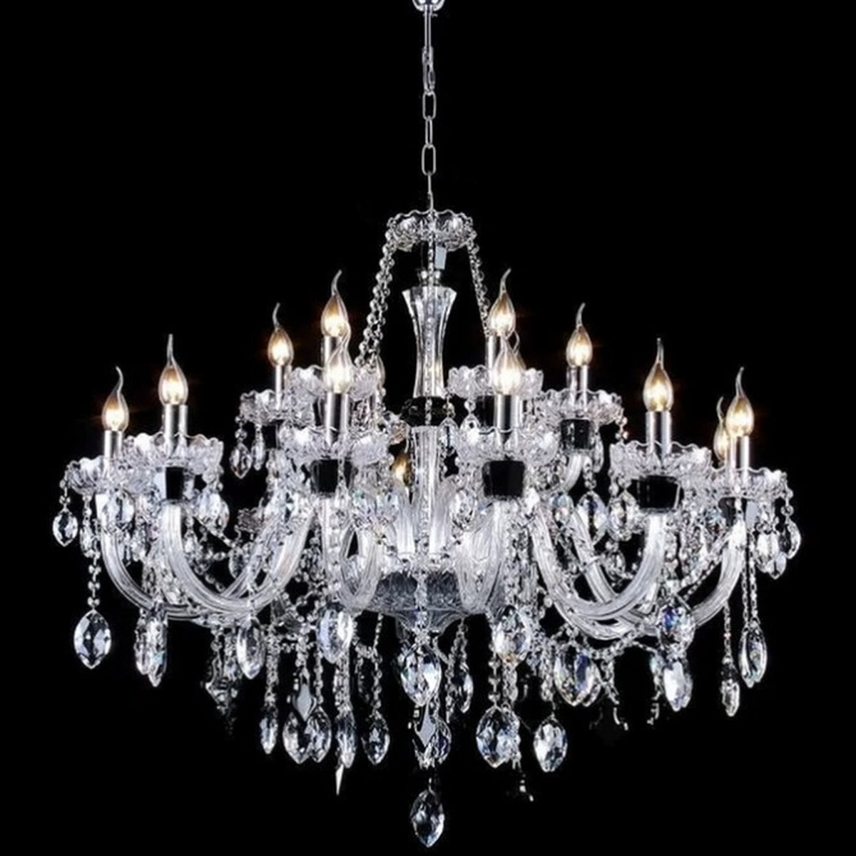 AM0729 — European Crystal Chandelier for Studies