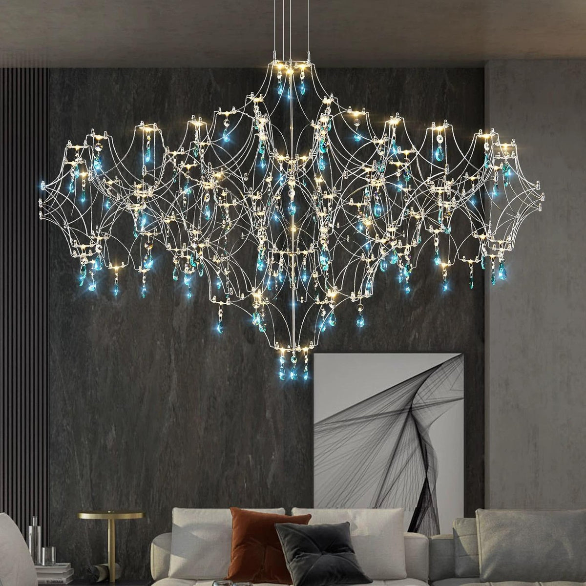 AM0588 — Light Luxury Chandelier for Living Rooms