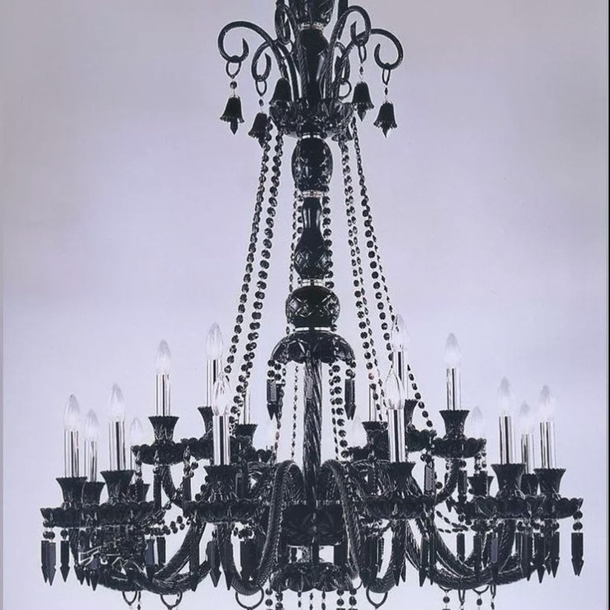 AM0752 — European Stairwell Duplex Crystal Chandelier for Living Rooms