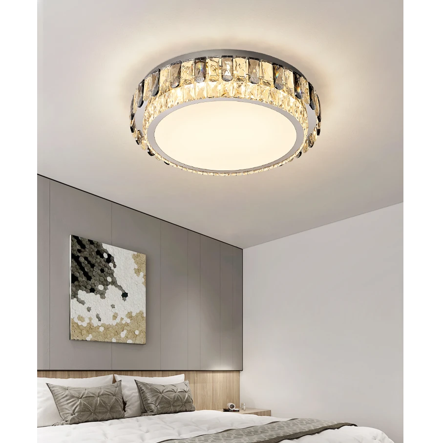AM0114 · French Flush Mount Oval Ceiling Light for Bedrooms · 4 Configurations — AM0114, view 5