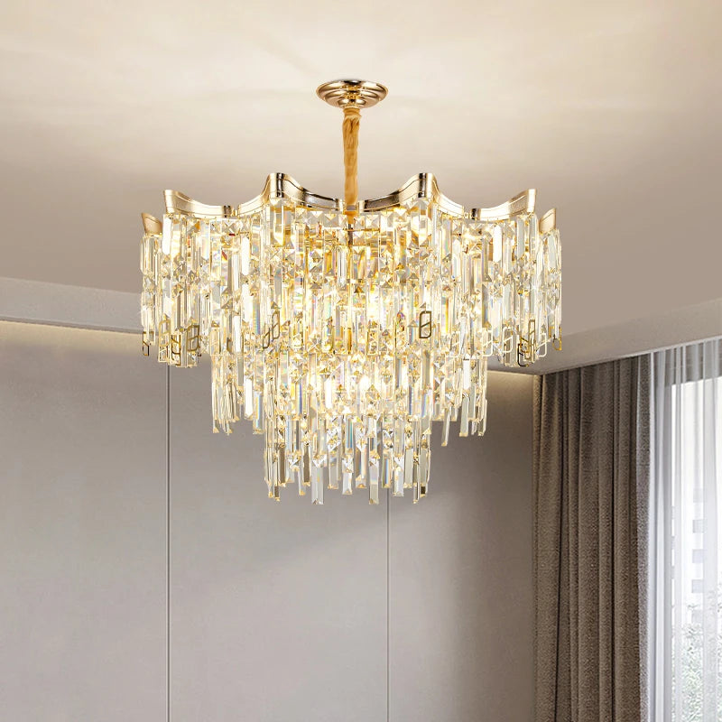 AM0057 · Postmodern Crystal Chandelier for Living Spaces · 5 Configurations — AM0057, view 6
