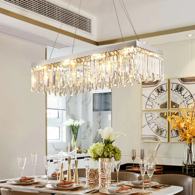 AM0109 · Modern Minimalist Crystal Flush Mount Round Ceiling Light for Bedrooms — AM0109, view 6