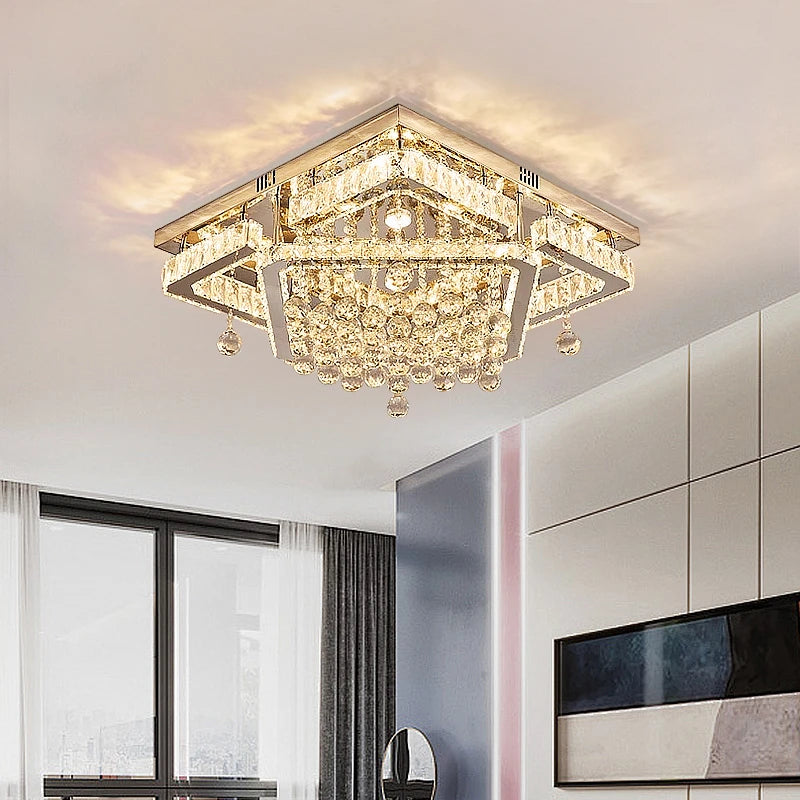 AM0106 · French Flush Mount Rectangular Ceiling Light for Bedrooms · 5 Configurations — AM0106, view 6
