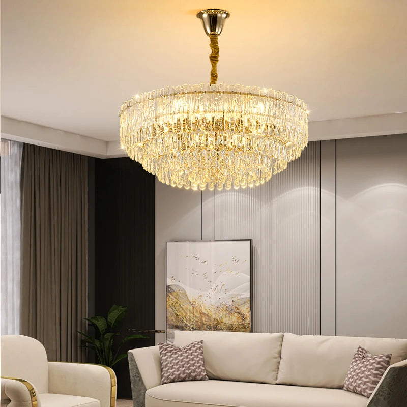 AM0017 · Modern Crystal Chandelier for Dining Rooms · 7 Configurations — AM0017, view 6
