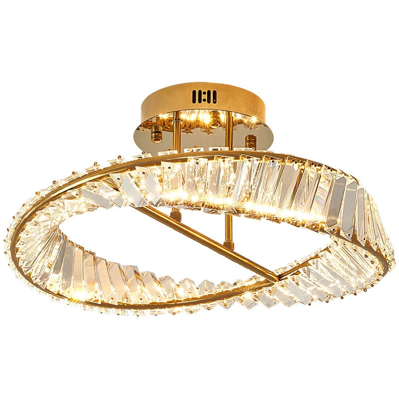 AM0120 · French Round Flush Mount Ceiling Light for Bedrooms · 2 Configurations — AM0120, view 6