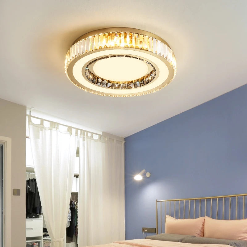 AM0090 · French Flush Mount Trapezoid Ceiling Light for Bedrooms · 4 Configurations — AM0090, view 6