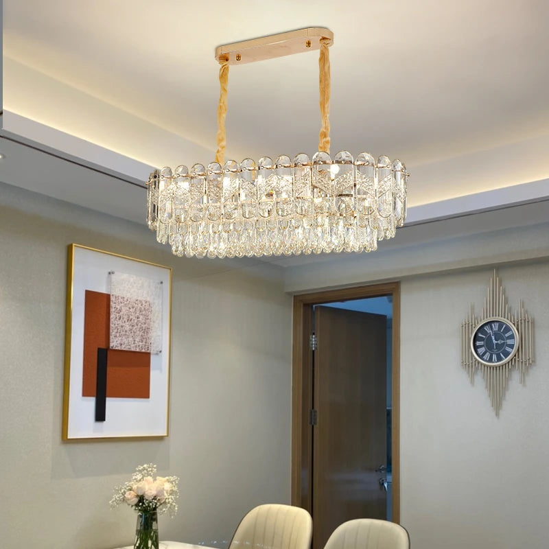 AM0071 · Postmodern Crystal Chandelier for Living Spaces · 6 Configurations — AM0071, view 6