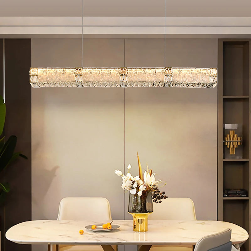 AM0056 · Modern Minimalist Crystal Chandelier for Dining Rooms · 18 Configurations — AM0056, view 6