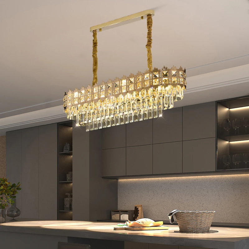 AM0032 · Modern Crystal Chandelier for Dining Rooms · 4 Configurations — AM0032, view 6