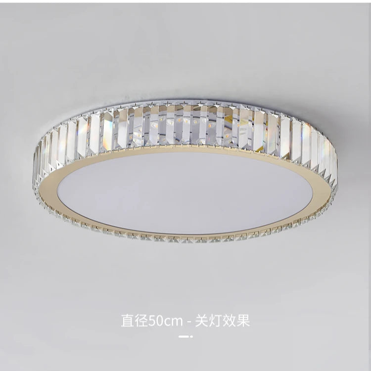 AM0074 · French Flush Mount Diamond Ceiling Light for Bedrooms · 12 Configurations — AM0074, view 6