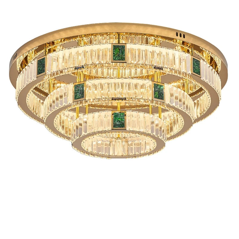 AM0113 · French Square Flush Mount Ceiling Light for Bedrooms · 8 Configurations — AM0113, view 6