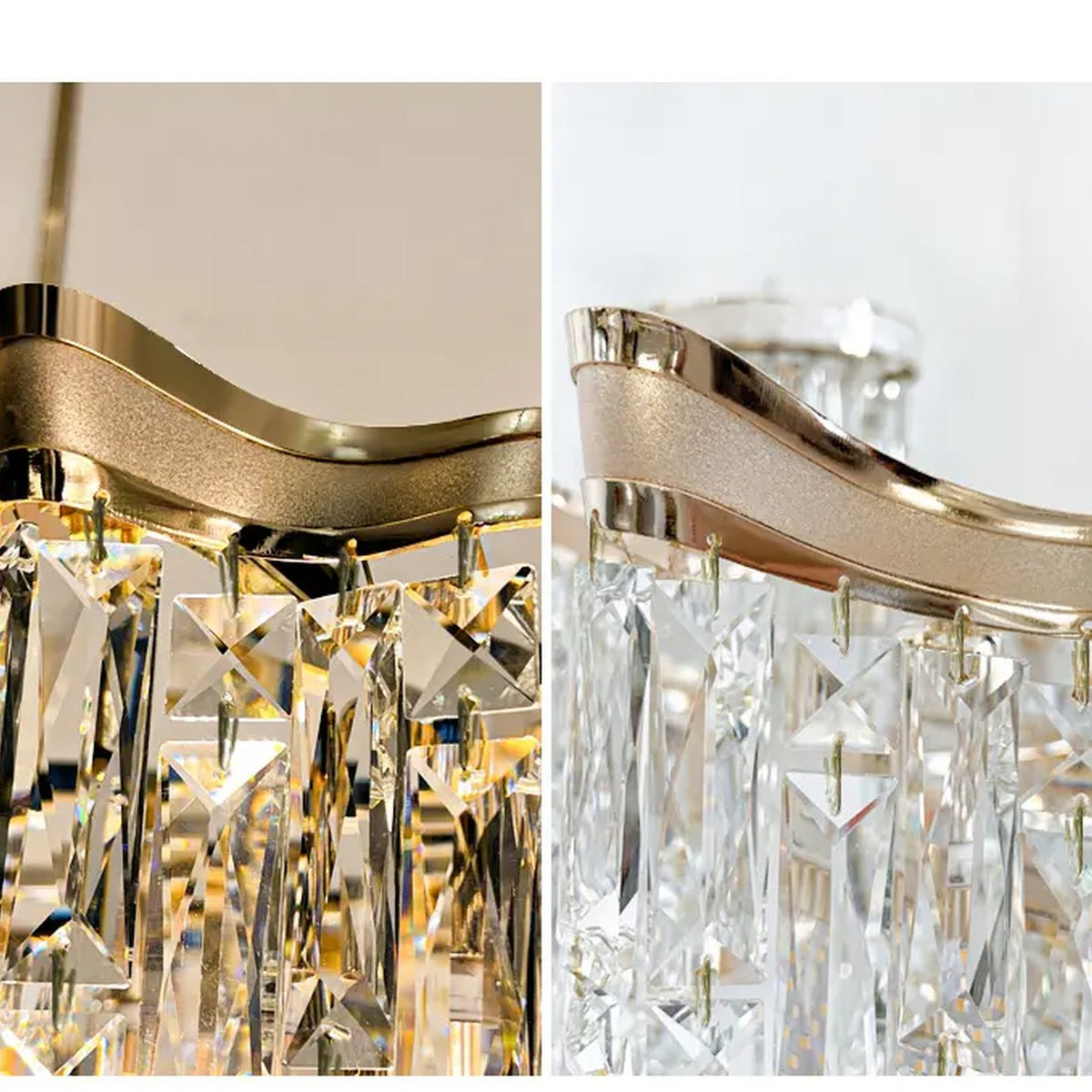 AM0640 — Light Luxury Crystal Chandelier for Living Rooms