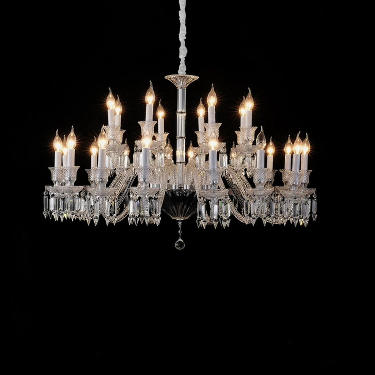AM0843 — French Grand Hall Crystal Chandelier for Living Rooms