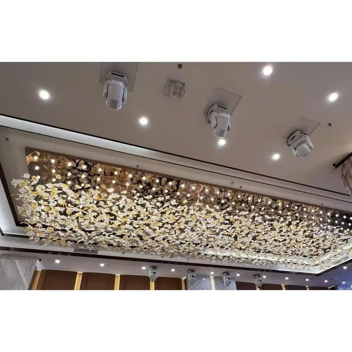 AM0585 — Glass Chandelier for Hotel Lobbies