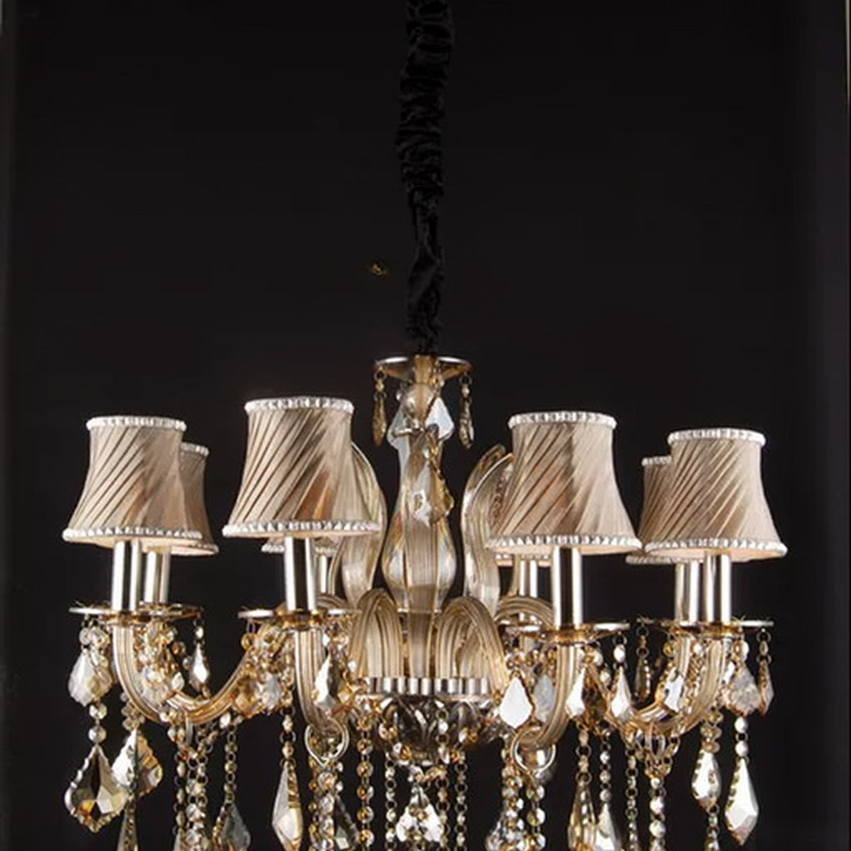 AM0707 — European Candle Crystal Glass Chandelier for Living Rooms & Dining Rooms
