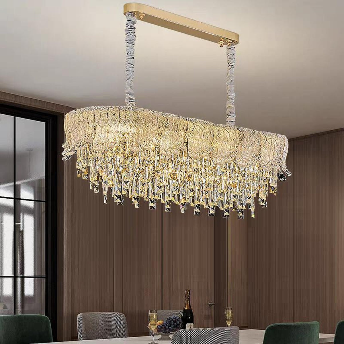 AM0671 — Modern Luxury Crystal Chandelier for Living Rooms
