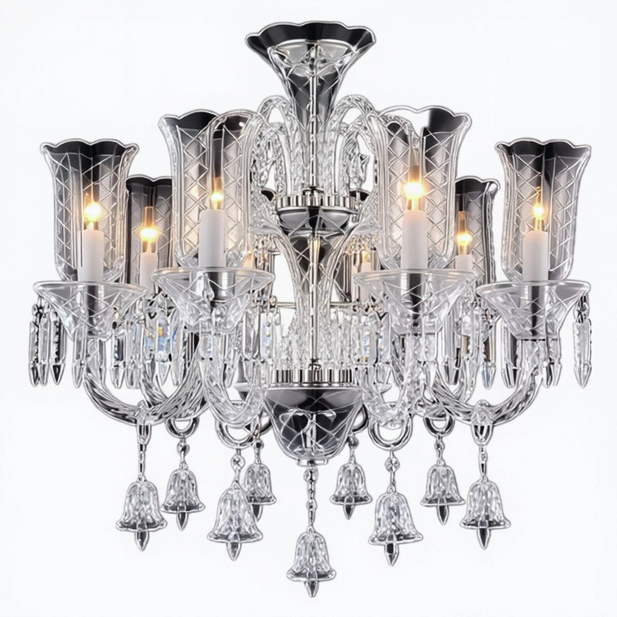 AM0825 — European Stairwell Grand Hall Crystal Chandelier for Dining Rooms