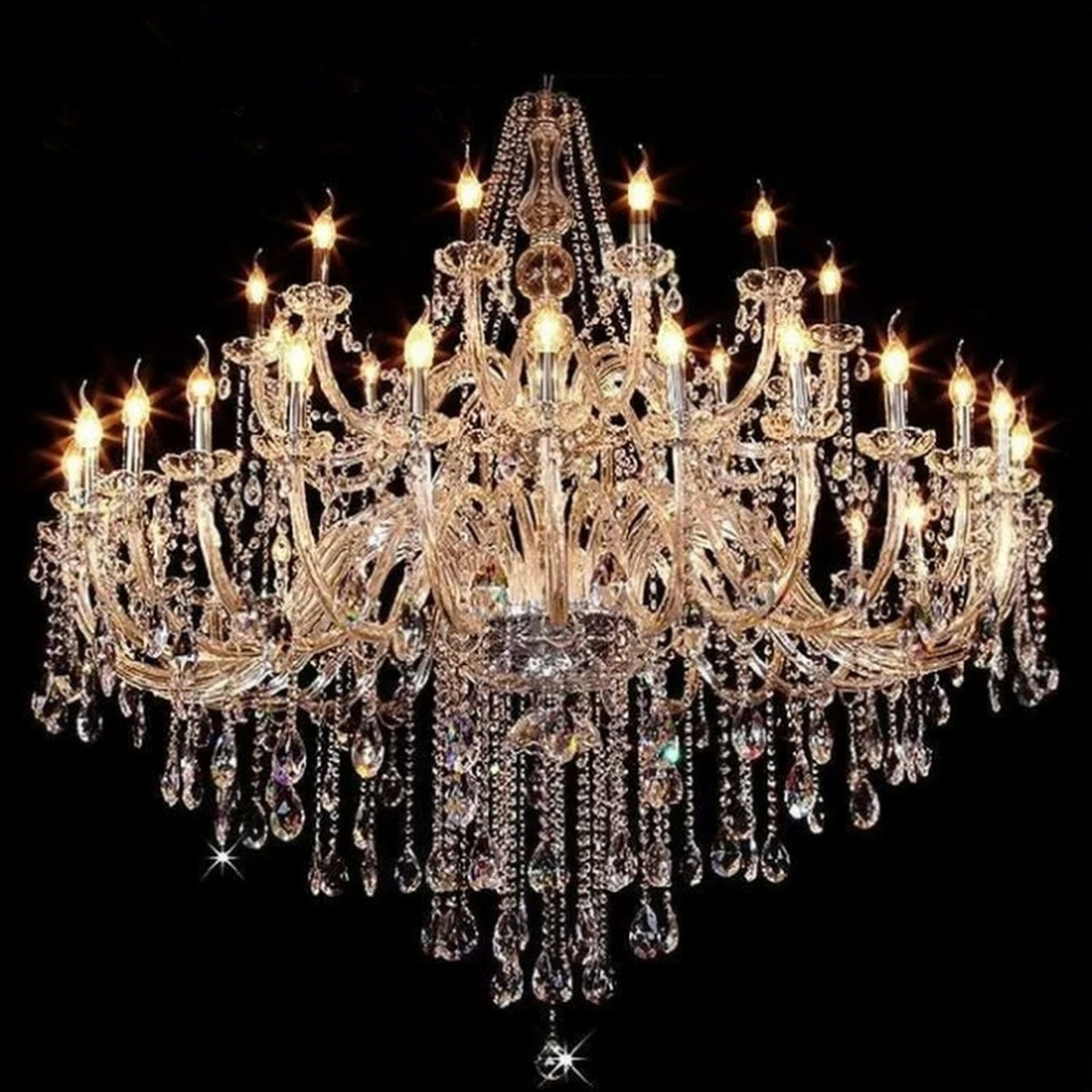 AM0739 — European Crystal American Chandelier for Hotels & Ballrooms