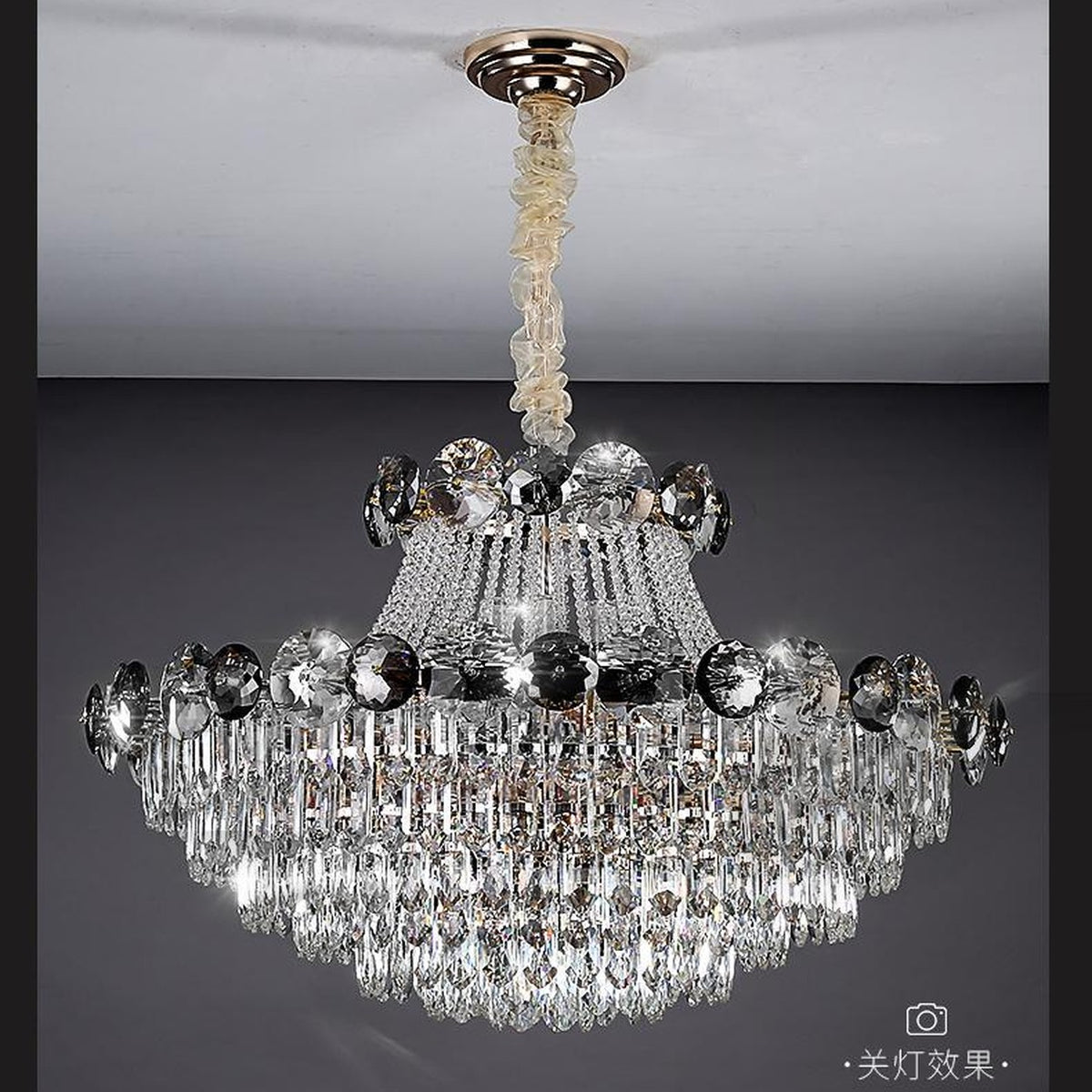 AM0479 — K9 Crystal Chandelier for Living Rooms