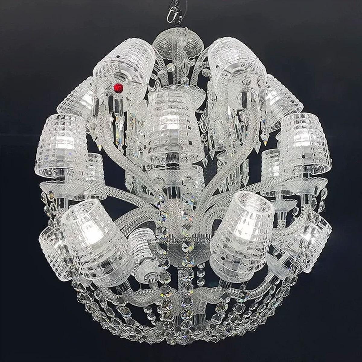 AM0866 — French Duplex Ballroom Stainless Steel Chandelier for Living Rooms