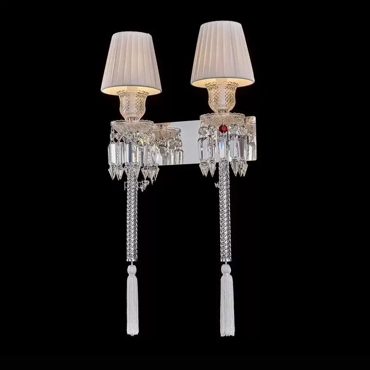 AM0837 — European Stairwell Crystal Wall Light for Living Rooms & Dining Rooms