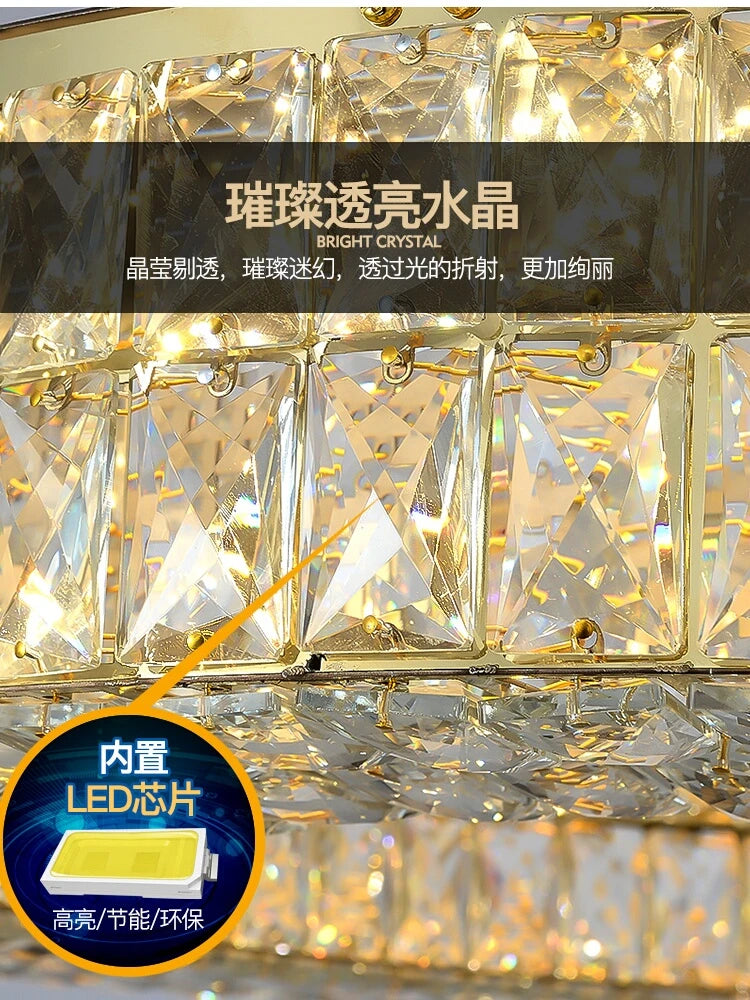 AM0034 · French Crystal Chandelier for Living Spaces · 6 Configurations — AM0034, view 6