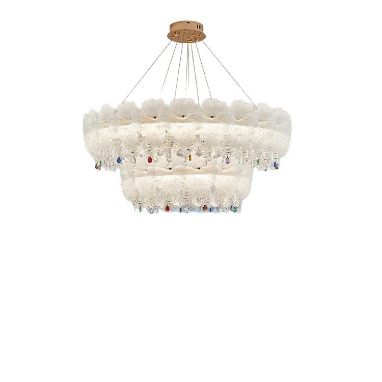 AM0103 · French Tiered Composition Crystal Chandelier for Living Spaces · 6 Configurations — AM0103, view 6