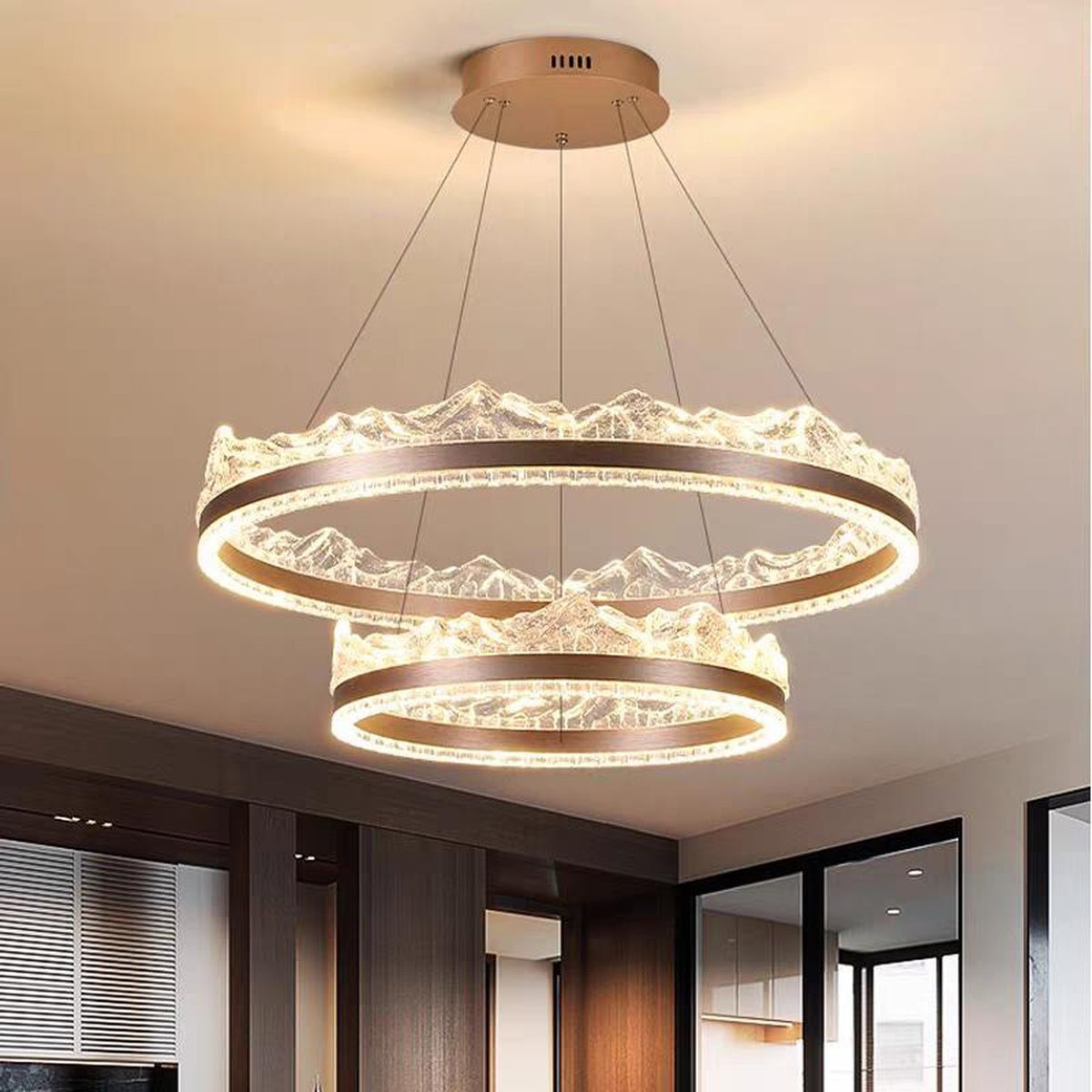 AM0606 — Modern Minimalist Chandelier for Living Rooms