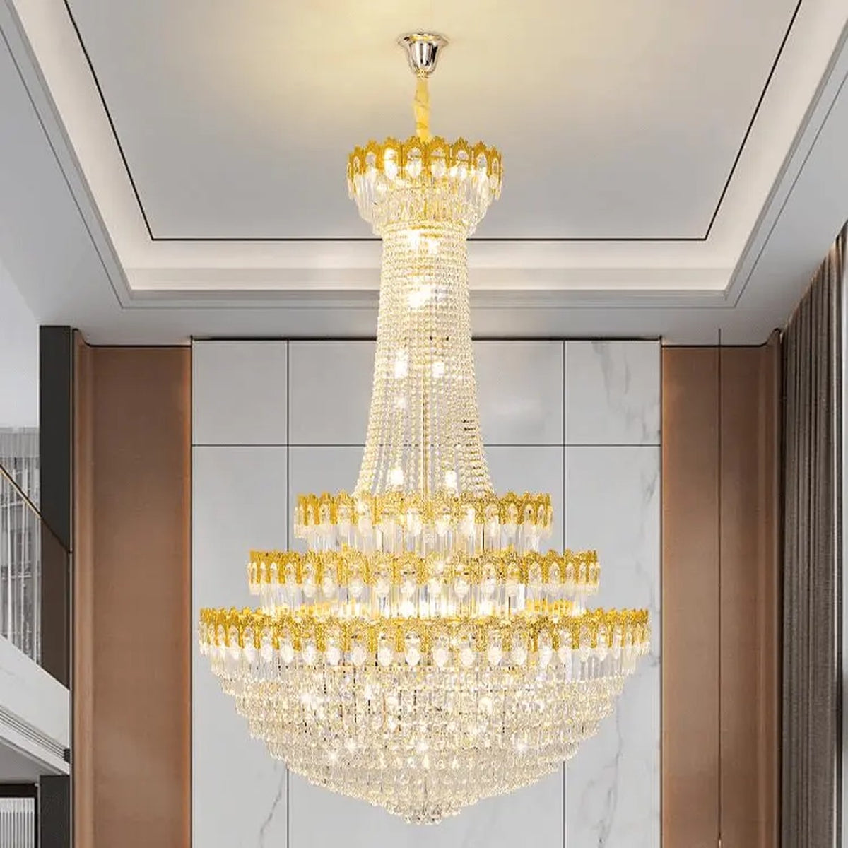 AM0661 — Light Luxury Crystal Chandelier for Living Rooms