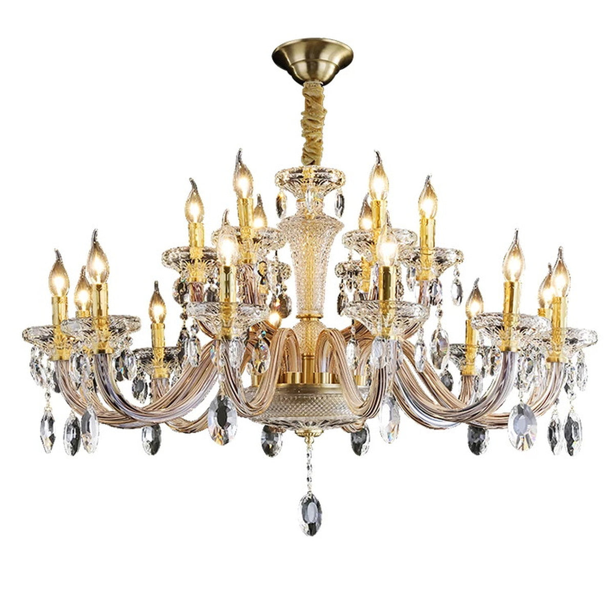 AM0732 — European Crystal Wall Light for Living Rooms & Dining Rooms