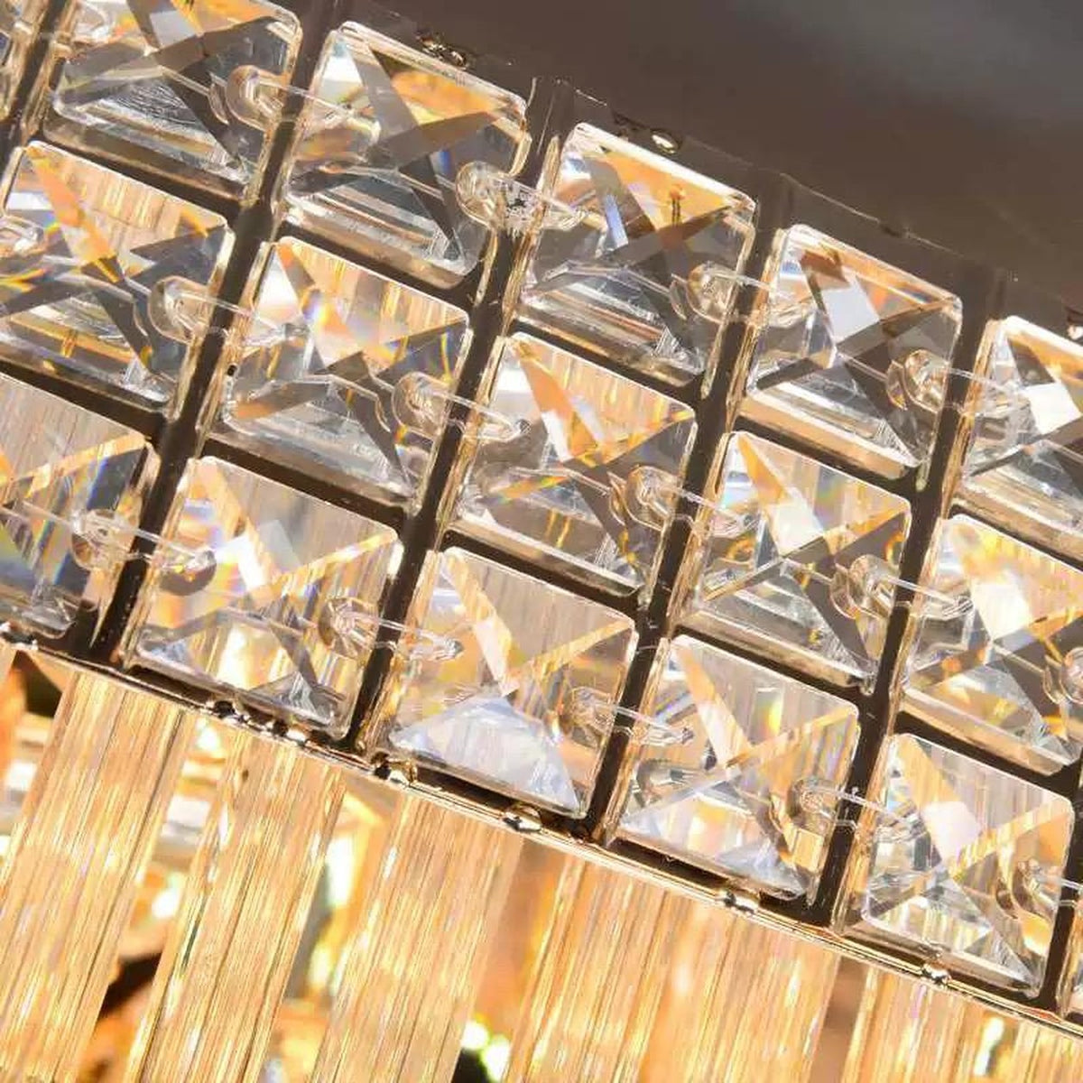 AM0516 — Grand Crystal Ceiling Light for Living Rooms