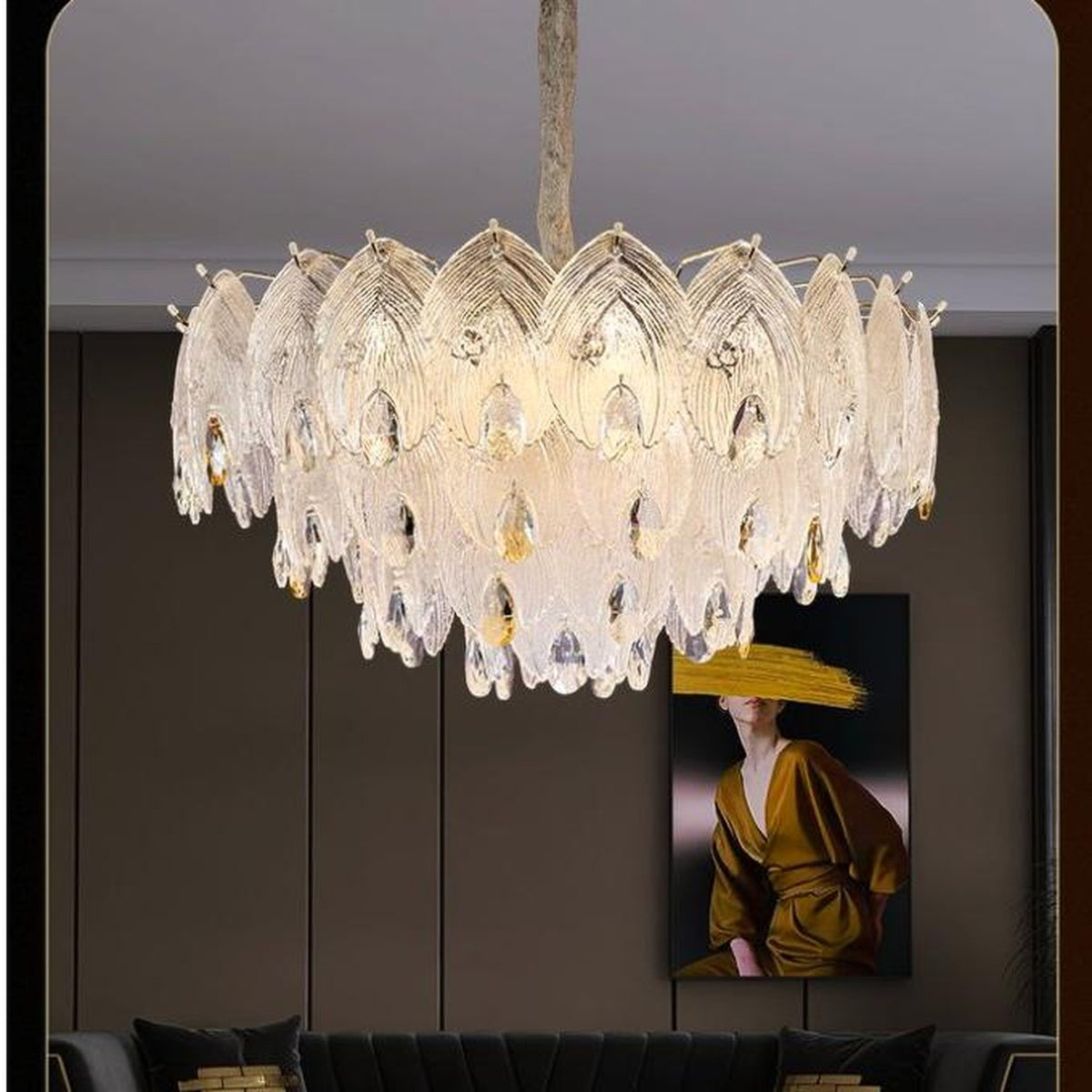 AM0690 — Modern Luxury Crystal Chandelier for Dining Rooms