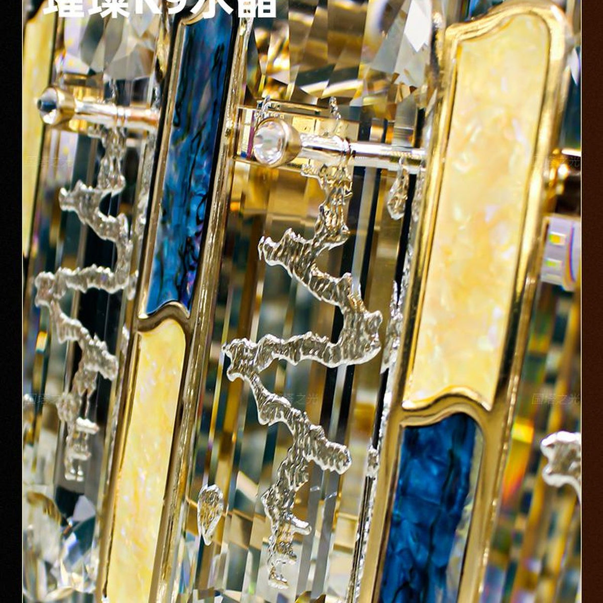 AM0504 — Luxury Imported K9 Crystal Chandelier for Hotels