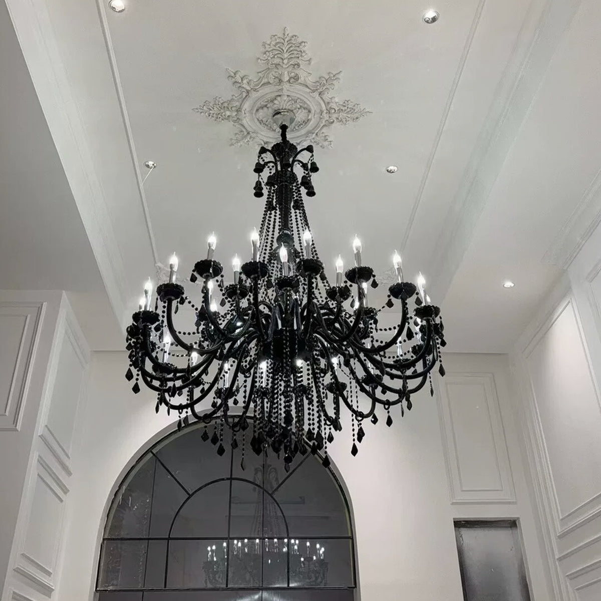 AM0865 — European Two-tier Grand Hall Crystal Chandelier for Hotels & Ballrooms