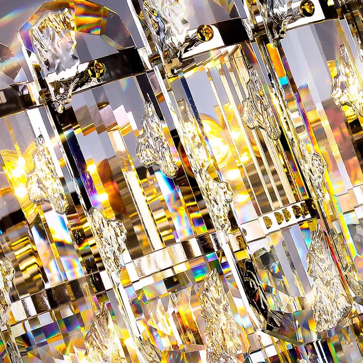 AM0689 — Postmodern Crystal Chandelier for Living Rooms