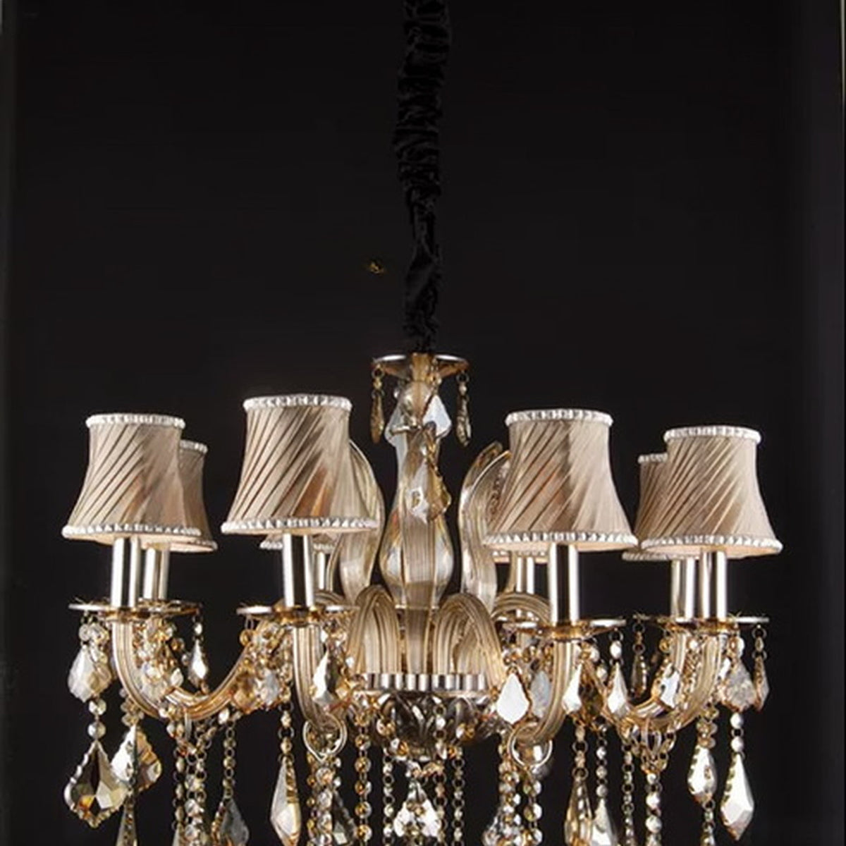 AM0707 — European Candle Crystal Glass Chandelier for Living Rooms & Dining Rooms