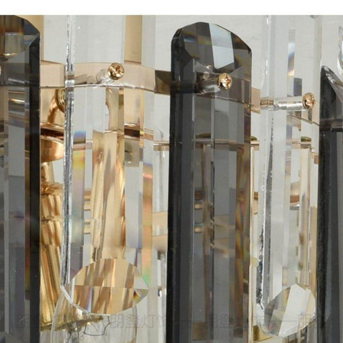 AM0498 — Modern Minimalist Stairwell Crystal Chandelier for Stairwells