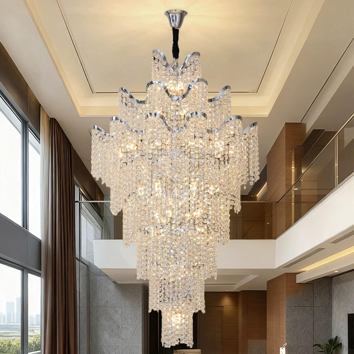 AM0656 — Modern Luxury Crystal Chandelier for Living Rooms