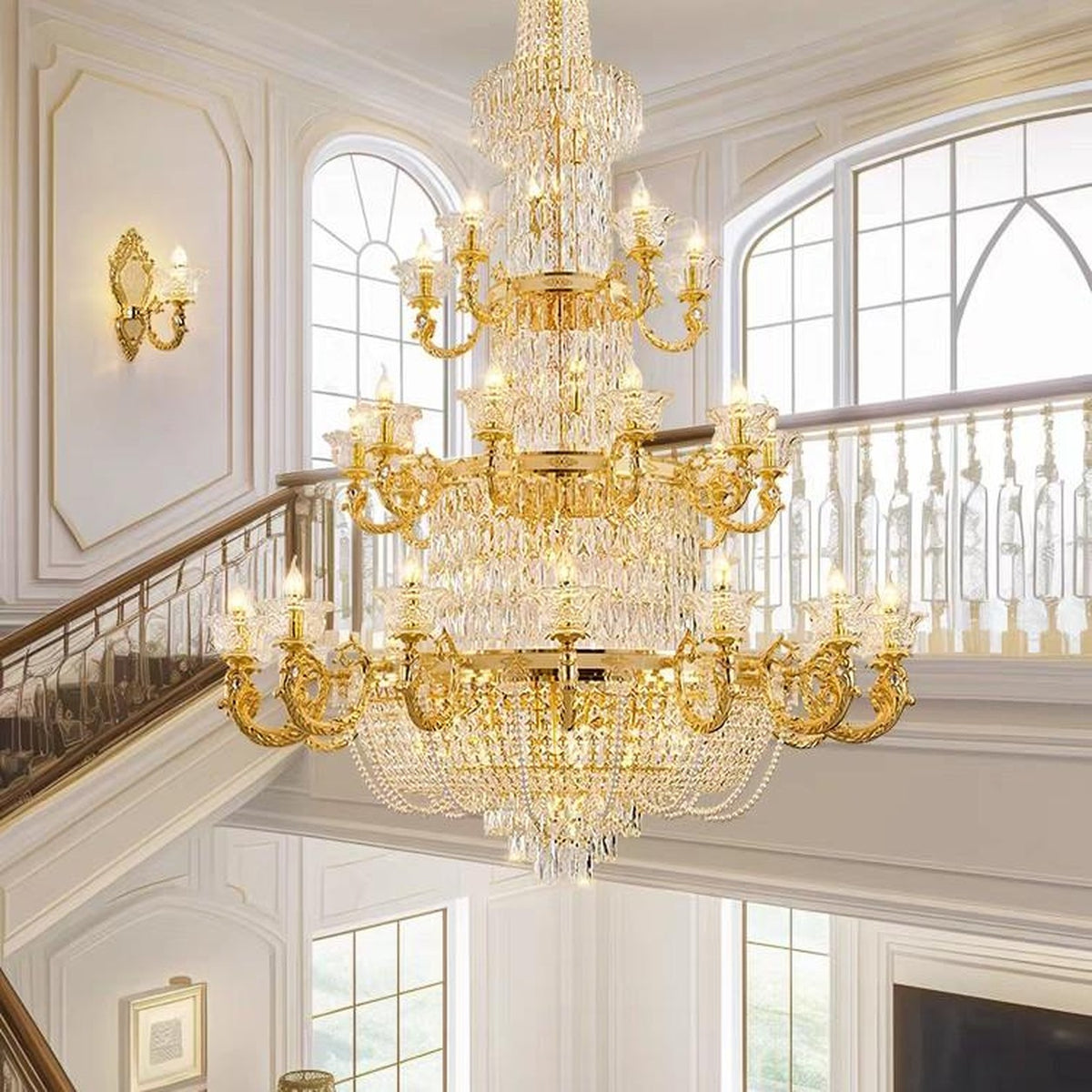 AM0669 — Modern Luxury Crystal Chandelier for Living Rooms