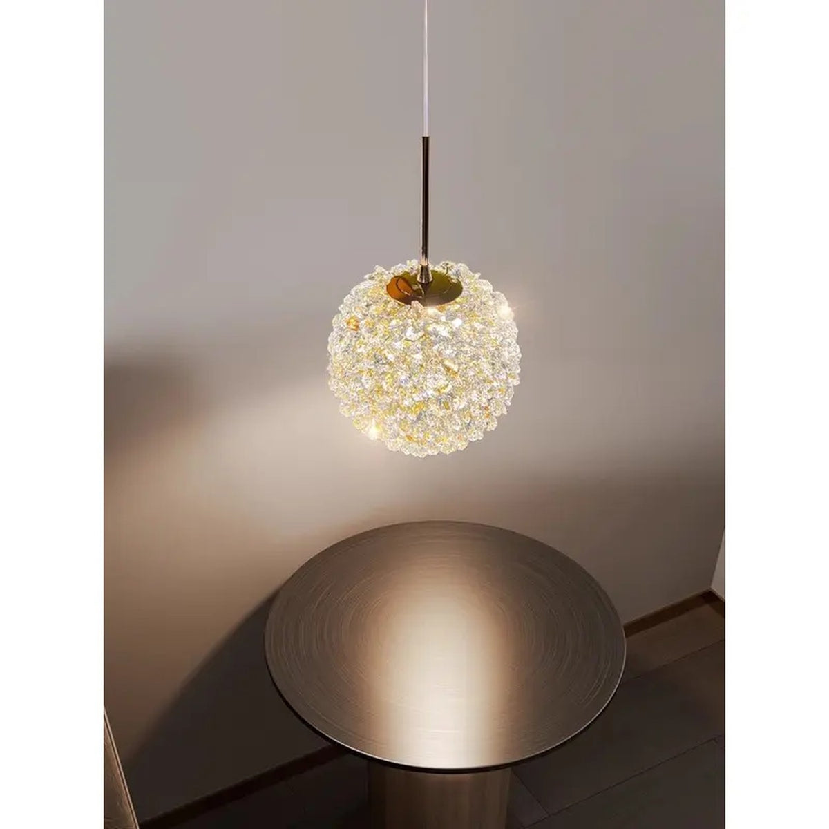 AM0519 — Light Luxury Lychee Crystal Chandelier for Master Bedrooms