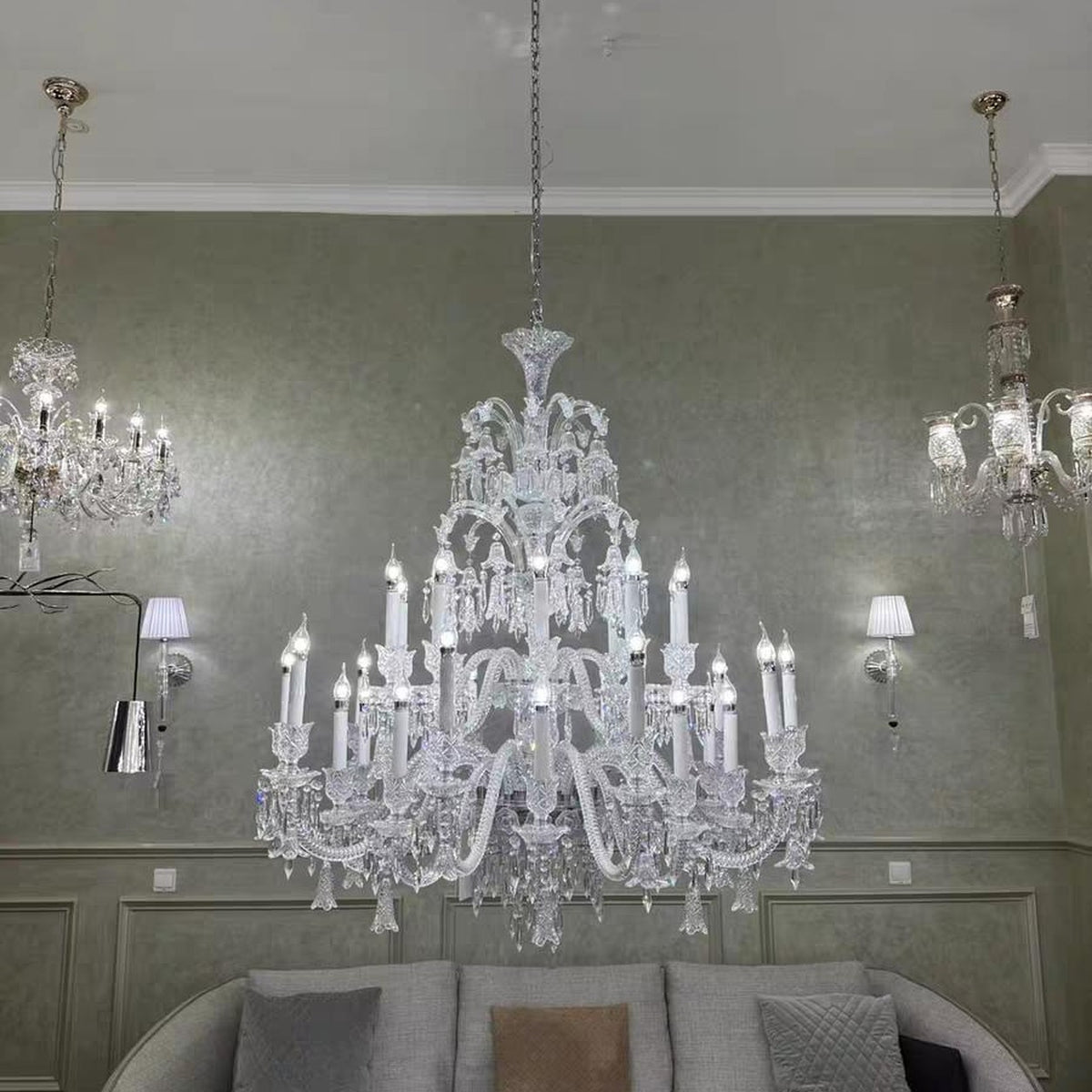 AM0688 — French Crystal Chandelier for Living Rooms