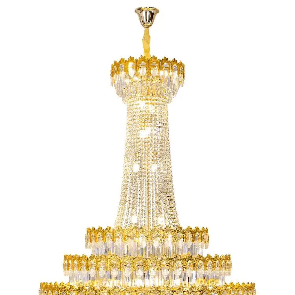 AM0661 — Light Luxury Crystal Chandelier for Living Rooms
