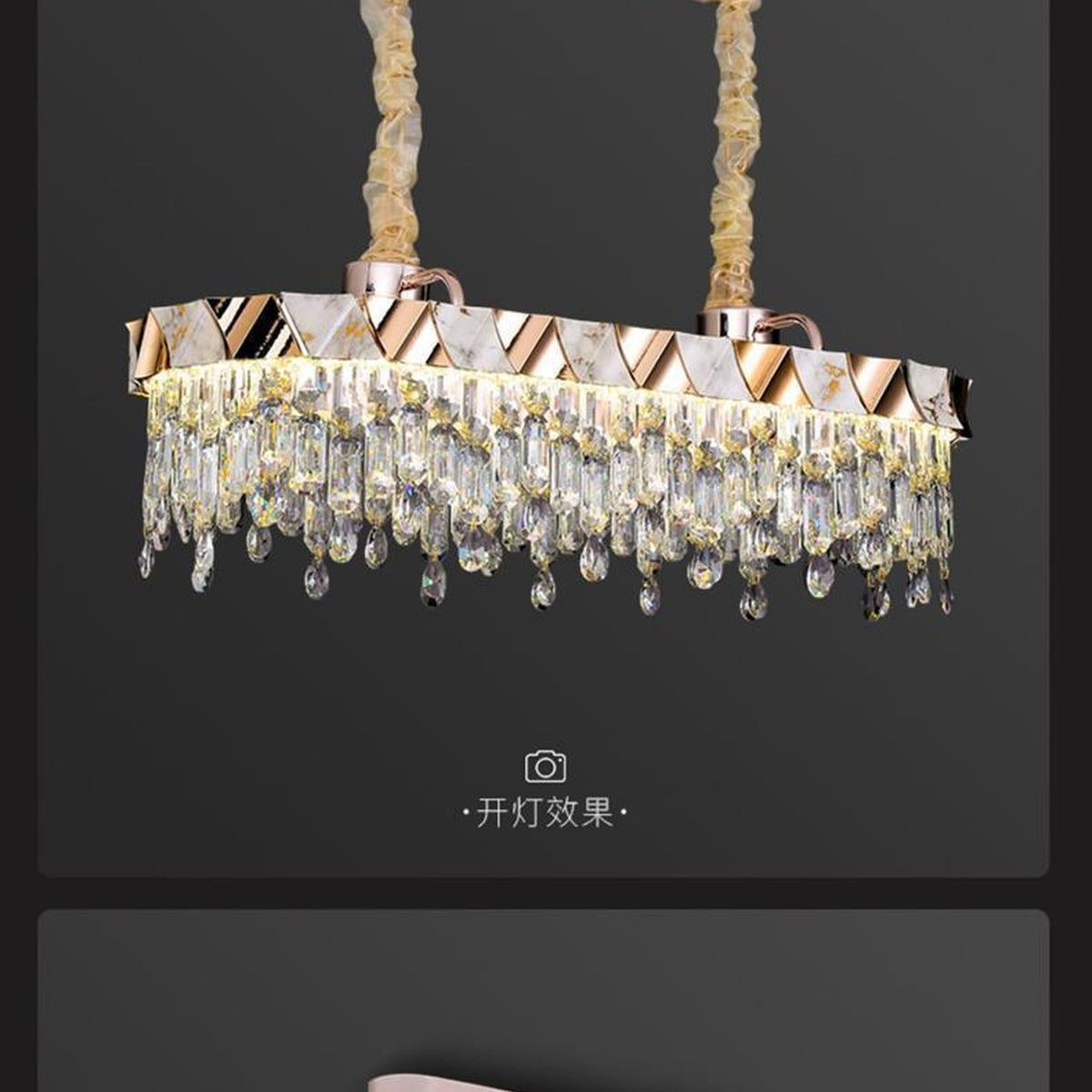 AM0522 — Postmodern Crystal Chandelier for Living Rooms